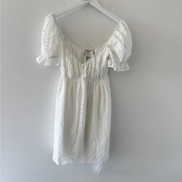 REFORMATION NWT Channa White Mini Dress 4 - Picture 3 of 7